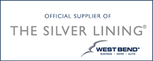 Logo: Official Supplier of the West Bend Silver Lining